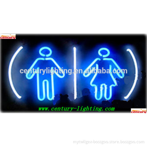 restroom neon light